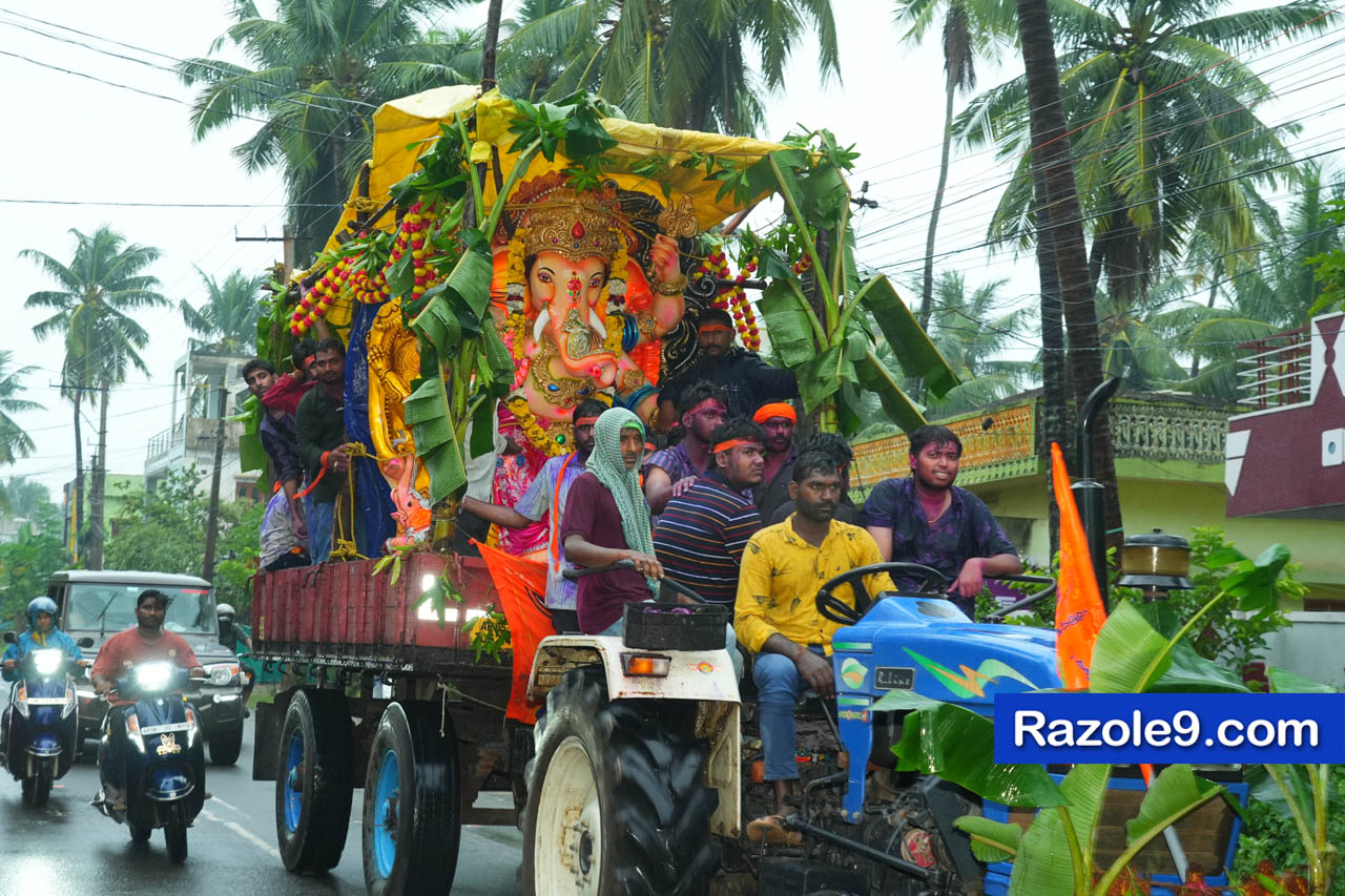 Razole Taluka Ganesh Nimajjanam